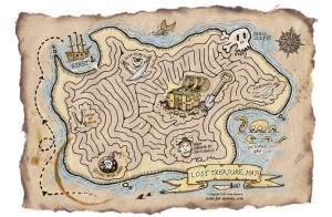 Pirate map