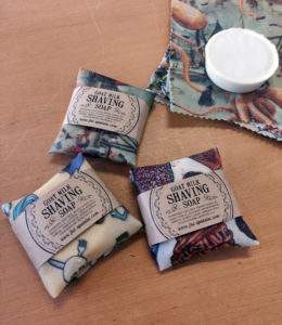 wax wrapped shaving soap