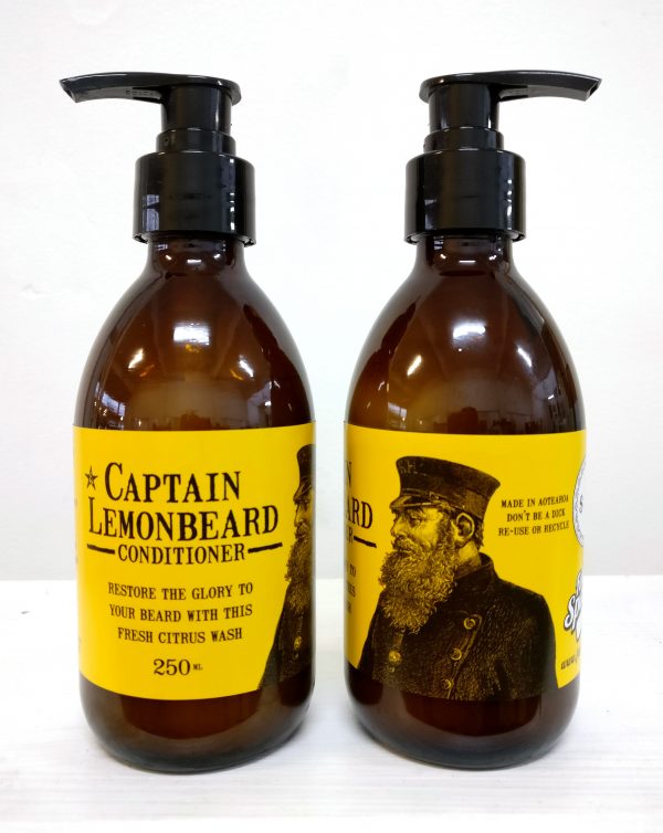 Captain Lemonbeard shampoo and conditioner