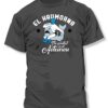 Charcoal tee shirt with screenprint