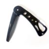 Fold out metal comb